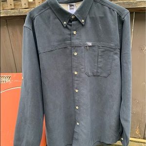 Brand new Northface button shirt